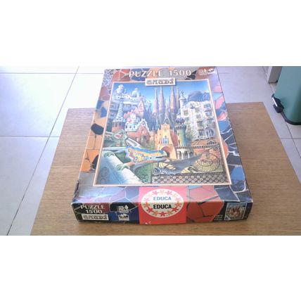 GAUDI COLLAGE Jigsaw Puzzle (1000 Piece) Educa (2002)