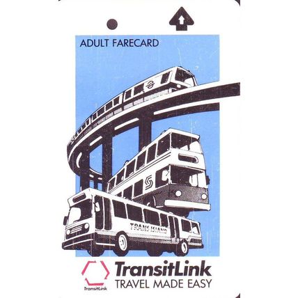 Travel Make Easy S'pore Transitlink Train/Bus Card
