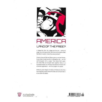 Judge Dredd : The Mega Collection : America : Graphic Novel : Hardback