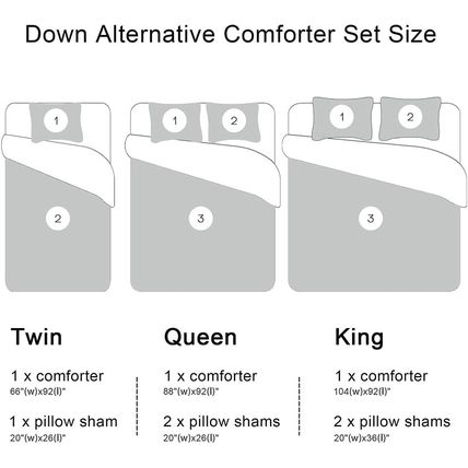 Downluxe Lightweight Plaid Comforter Set (Queen) with 2 Pillow Shams - 3-Piece S