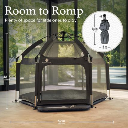 POP 'N GO PLAYPEN - Indoor & Outdoor Baby Playpen for Babies and Toddlers - Baby