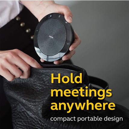 Jabra Speak 510 UC Wireless Bluetooth Speakerphone – Outstanding Sound Quality,
