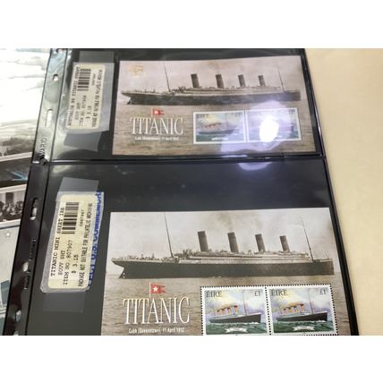ICOLLECTZONE BOX LOTS & COLLECTIONS GB Titanic Sheet lot ( LG005)