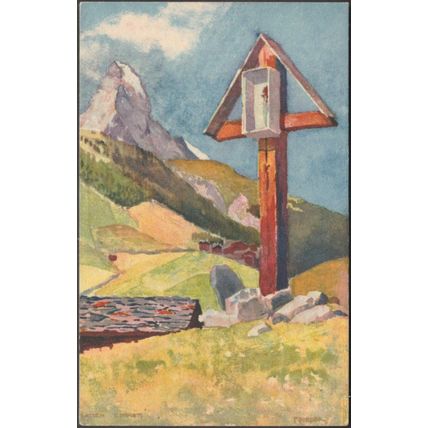 Francis Portier - Zermatt, c.1920 - Vouga CPA