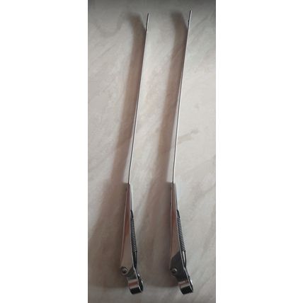 EARLY BMC FARINA MG RILEY AUSTIN MORRIS WOLSELEY VERY GOOD USED PAIR WIPER ARMS
