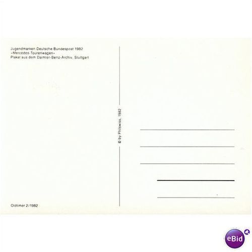 Germany 1982 - FDI Postcard - Mercedes Benz