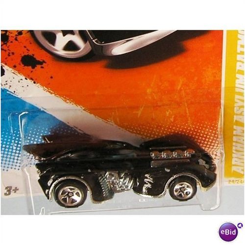 Batman Hot Wheels 2011 Arkham Asylum Batmobile #24 of 50 - New & Carded
