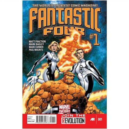 Fantastic Four (2013) #1 "Unstable" Matt Fraction 1st Print Marvel Now!
