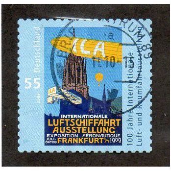 GER 2009 €0.55 (S/A) '100TH ANN OF AEROSPACE EXHIBITION' FINE USED (EBID30-594)