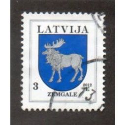 LAT 1994 3s 'ARMS -ZEMGALE' (2012) FINE USED (EBID 33-492)