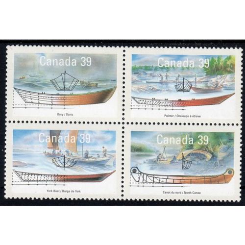 Canada Sg1377 - Sg1380 1990 SHIPS SET FRESH MNH (G45)