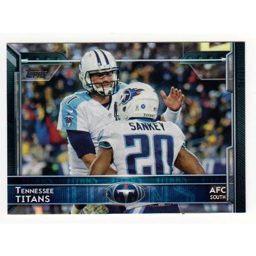 2015 Topps Football Tennessee Titans team set -10 cards- Factory Set Fresh!