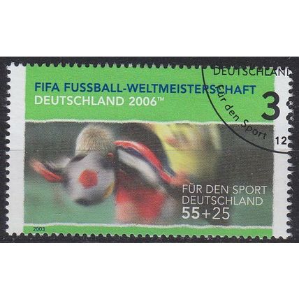 GERMANY BUND [2003] MiNr 2327 ( O/used ) Fußball