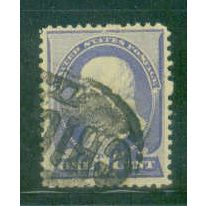 Used 212 1c Benjamin Franklin Fine M01447