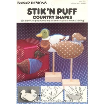 Stik N Puff Country Shapes SPA2 Duck