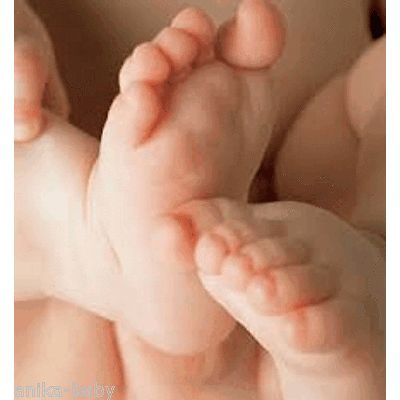 Twins 3D Baby Casting Kit Gift Make Bronze Hand Foot Casts + Display Photo Frame