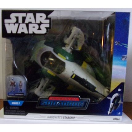 STAR WARS ' MICRO GALAXY ' SQUADRON JANGO FETT'S STARSHIP