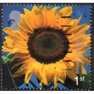2000 Millennium Projects. (8) 1st, Val. Tree & Leaf. Sunflower, Very Fine Used