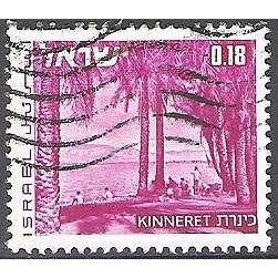 Israel 1971 Michel 527X O Cote (2007) 1.80 € Kinneret
