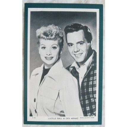 c.1980s PC Lucille Ball & Desi Arnaz, 1950s