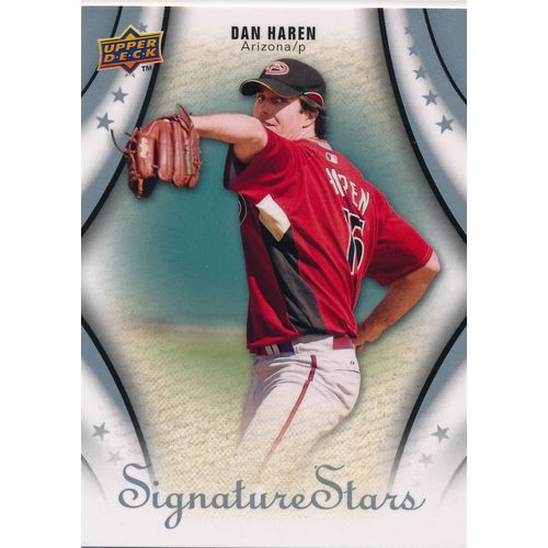 2009 Upper Deck Signature Stars Baseball 34 Dan Haren Arizona Diamondbacks