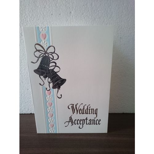 Wedding Acceptance Card #3