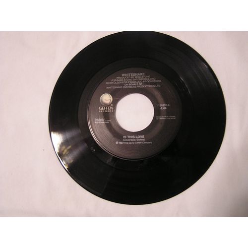 Whitesnake 45 & Picture Sleeve-IS THIS LOVE/BAD BOYS