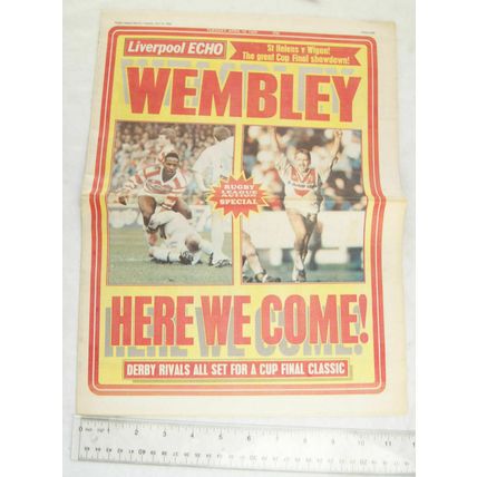 1989 Liverpool Echo Rugby League Special, St. Helens v. Wigan