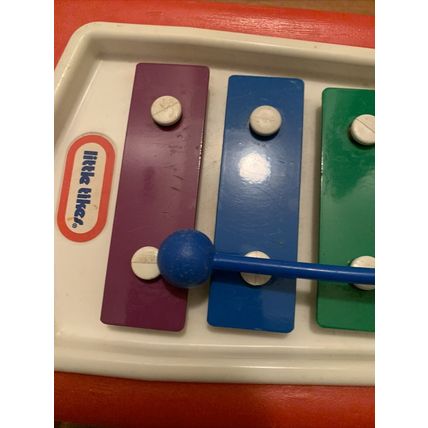 Vintage Little Tikes Musical Xylophone Pull String Toy
