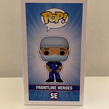 Funko Pop Frontline Heroes Dr Blue Scrubs Mask