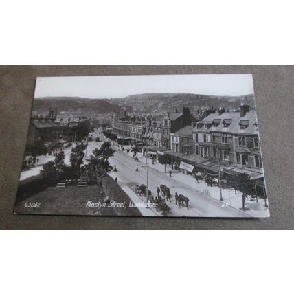 1910 fr real photo Postcard - Mostyn Street scene, Llandudno - Conwy