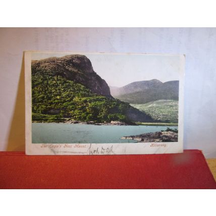 EAGLE'S NEST MOUNT, KILLARNEY, CO. KERRY, IRELAND used antique postcard =