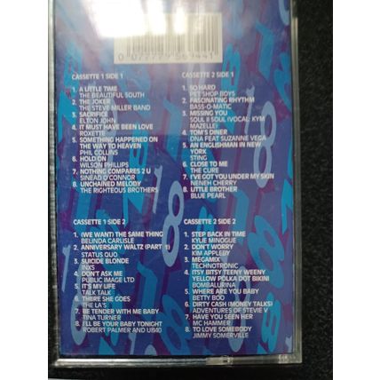 1990"NOW THATS WHAT I CALL MUSIC 18"TWIN CASSETTE COMPILATION ,GOOD. UK FREEPOST