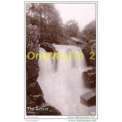 TORRENT, UNKNOWN LOCATION, UK, 1909, Postcard