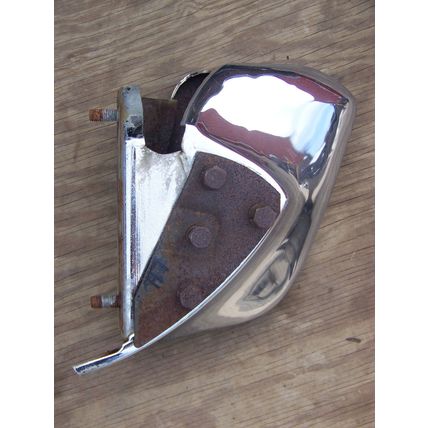 1965 CHRYSLER IMPERIAL LH FRONT BUMPER EXTENSION OEM