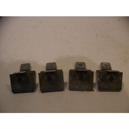 1970 PLYMOUTH BARRACUDA DODGE CHALLENGER HEADLINER BOW BRACKETS 71 72 73 74 OEM
