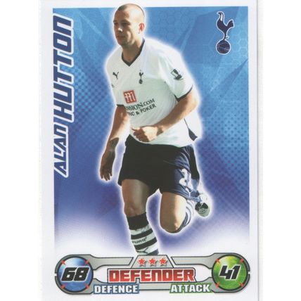 Match Attax 2008/2009 Alan Hutton Tottenham Hotspur