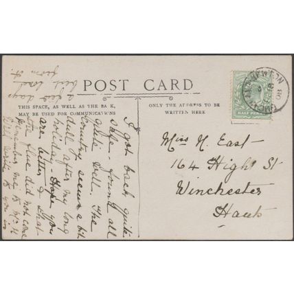 Buckland Newton, Dorset, 1908 - RP Postcard