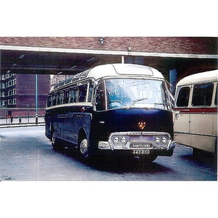 Colour Photograph of Samuelson New Transport Co. Ltd. - 445 BXD