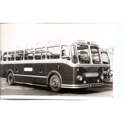 Black & White Photograph of South Midland Motor Services Ltd. - NBL 73