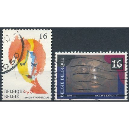 Painters' Designs - Belgium 1994 - F H - MiNr 2588/9
