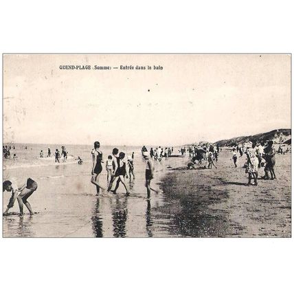 80 - Quend-plage - Entrée dans le bain