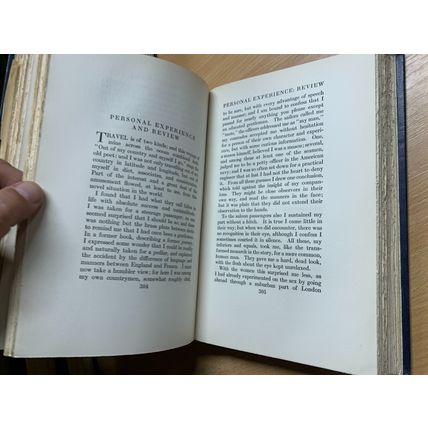 RARE* 1922 ROBERT LOUIS STEVENSON VIRGINIBUS PUERISQUE etc VOL 2 BOOK (P6)