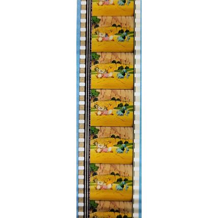 Pokemon . Pk KXH - C068p . 1 STRIP OF 5 - 35MM FILM CELLS