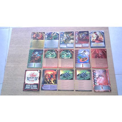 BAKUGAN BATTLE BRAWLERS Trading Cards Lot