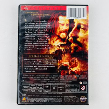 Ravenous DVD Guy Pearce, Robert Carlyle, David Arquette