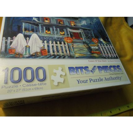 HAUNTED HOUSE "Enter If You Dare!" 1000 Piece PUZZLE! $25.00 Shipped!!