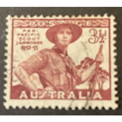 AUSTRALIA 1952 SG 0254 USED #3