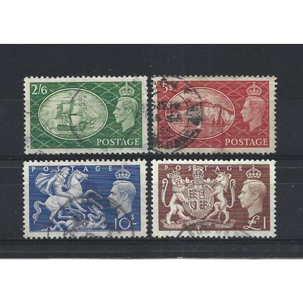 GB.1951 Pictorial set of 4.Fine Used.Jul25b