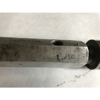 THE PIPE MACHINERY INSPECTION GAGE GO NO GO PLUG GAUGE 1.250 1.281,ET
